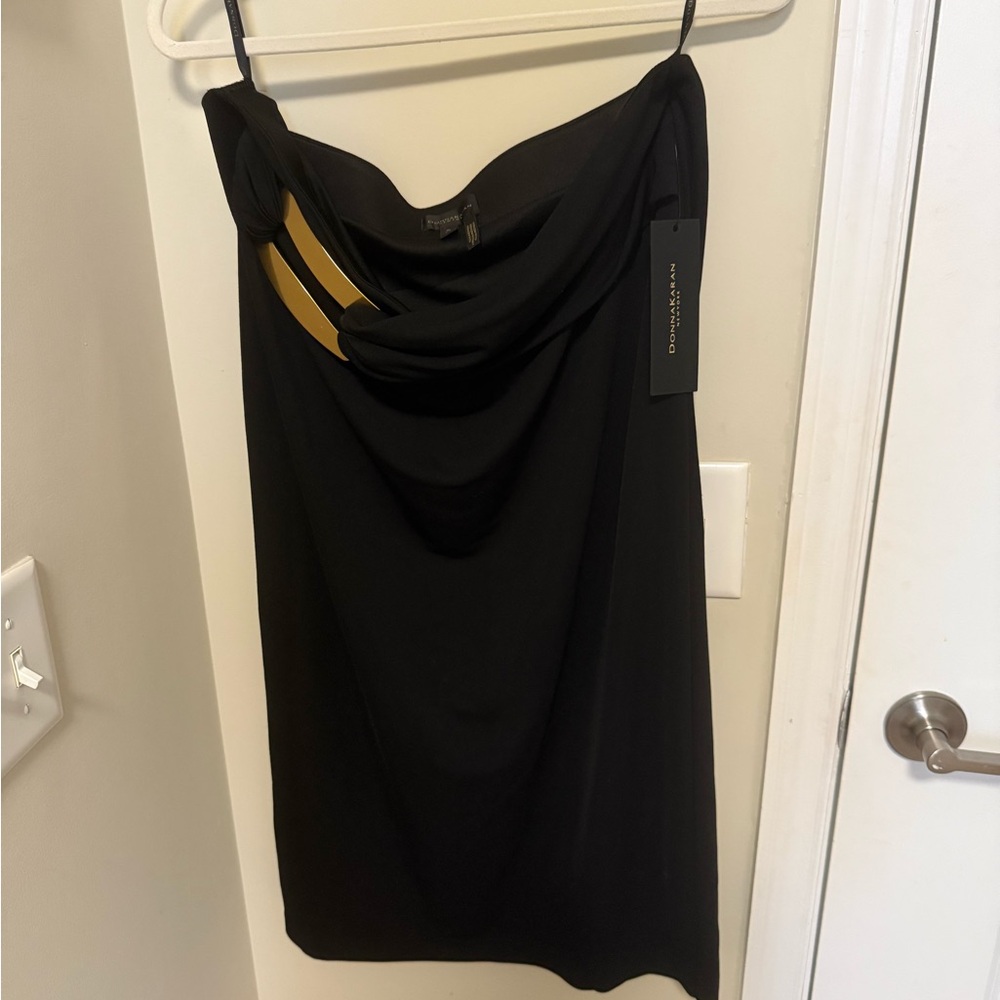 Donna Karan Elegant Black Pencil Skirt - Picture 3 of 4